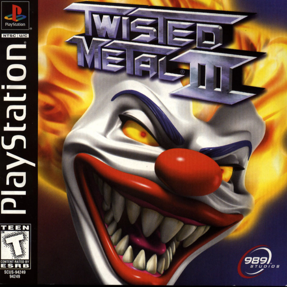 Twisted Metal 3 [Greatest Hits] box art for Playstation